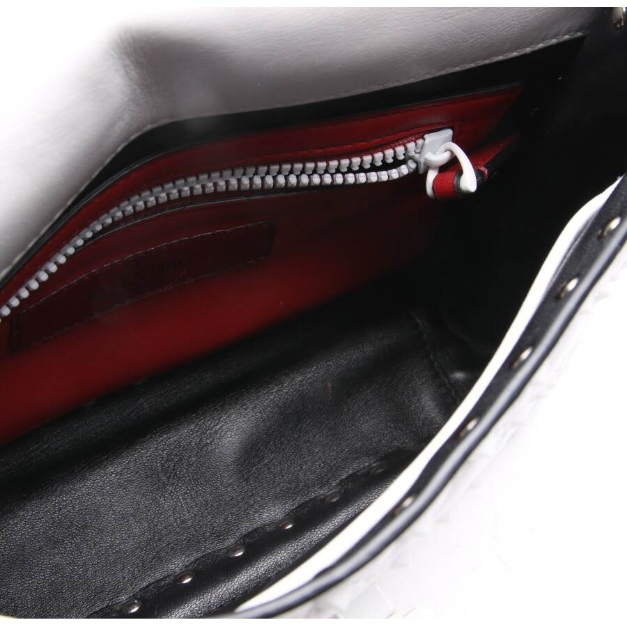 Image 5 of Rockstud Shoulder Bag White in color White | Vite EnVogue