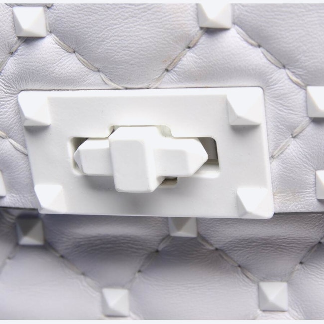 Image 7 of Rockstud Shoulder Bag White in color White | Vite EnVogue