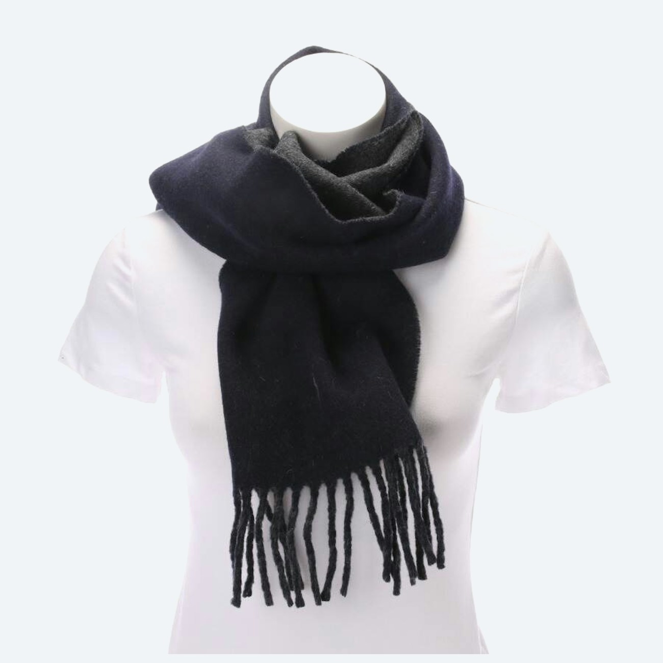 Image 1 of Shawl Navy in color Blue | Vite EnVogue
