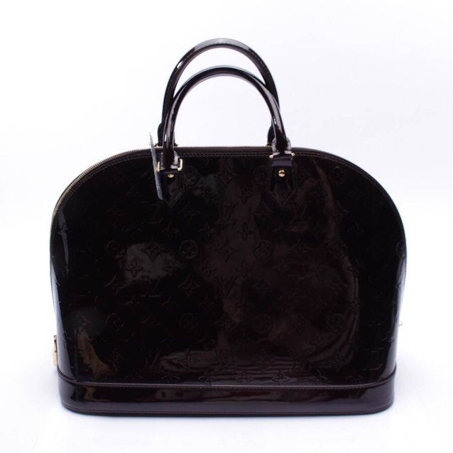 Alma Vernis GM Handbag Dark Brown | Vite EnVogue