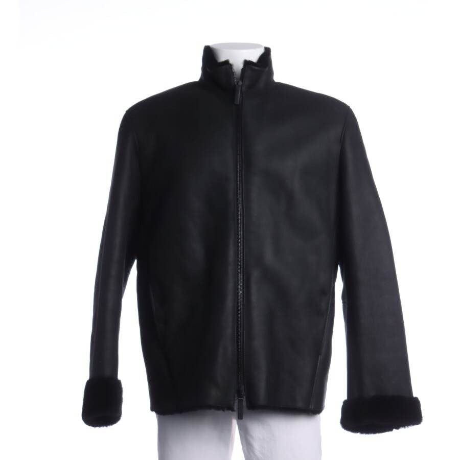 Image 1 of Leather Jacket 54 Black in color Black | Vite EnVogue