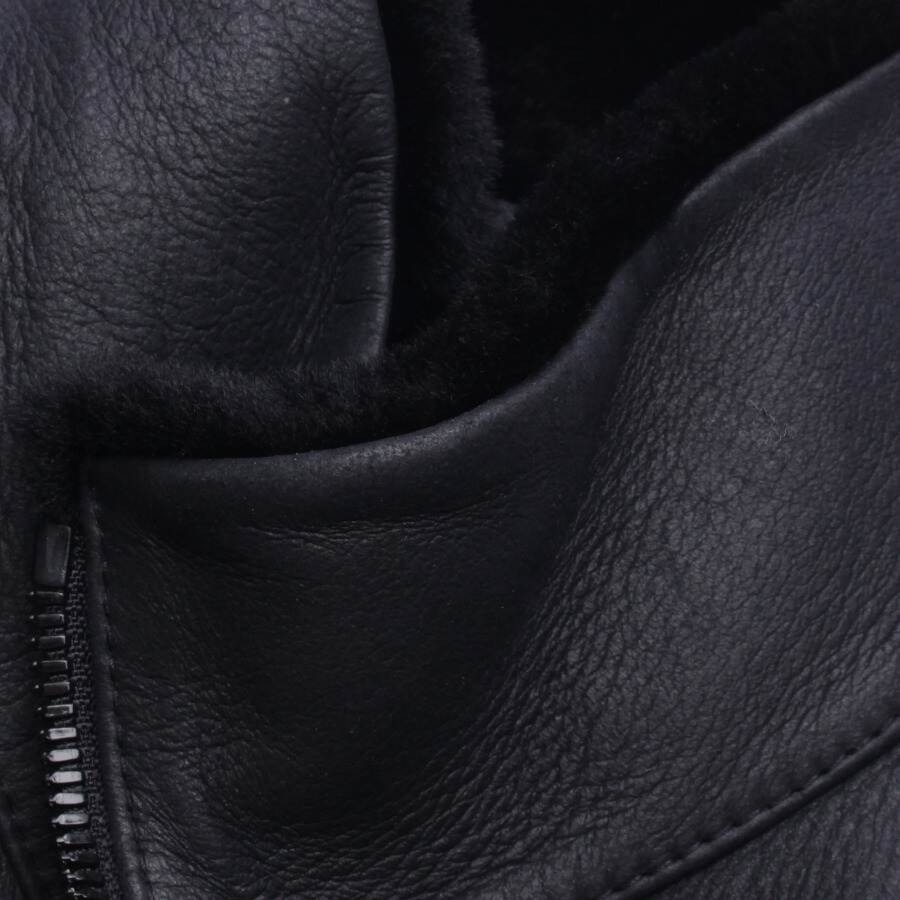 Image 3 of Leather Jacket 54 Black in color Black | Vite EnVogue