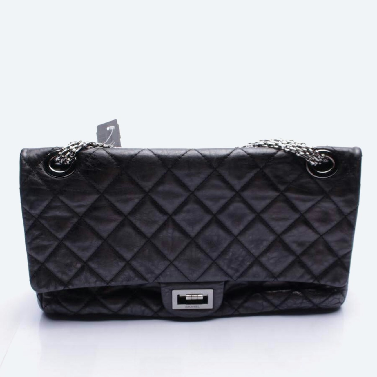 Image 1 of 2.55 groß Shoulder Bag Black in color Black | Vite EnVogue