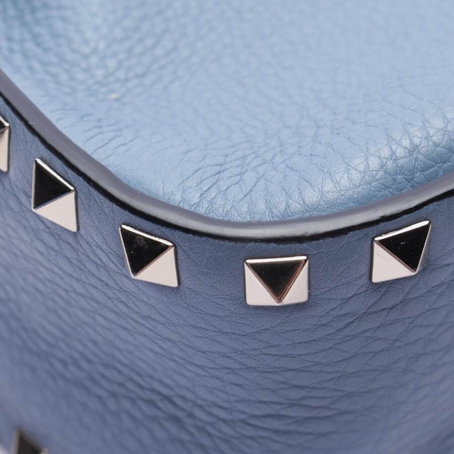 Image 7 of Rockstud Shoulder Bag Blue in color Blue | Vite EnVogue