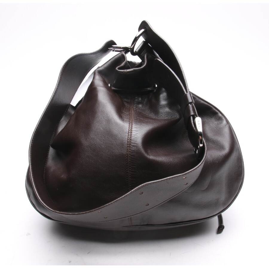 Image 2 of Shoulder Bag Dark Brown in color Brown | Vite EnVogue