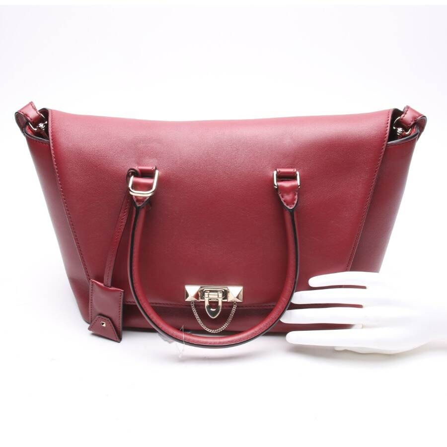 Image 4 of Demilune Handbag Red in color Red | Vite EnVogue