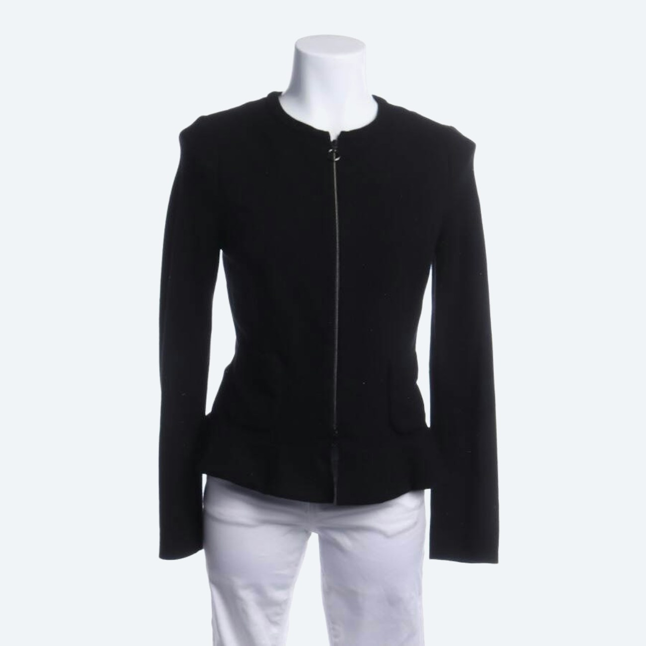 Image 1 of Sweat Jacket 36 Black in color Black | Vite EnVogue