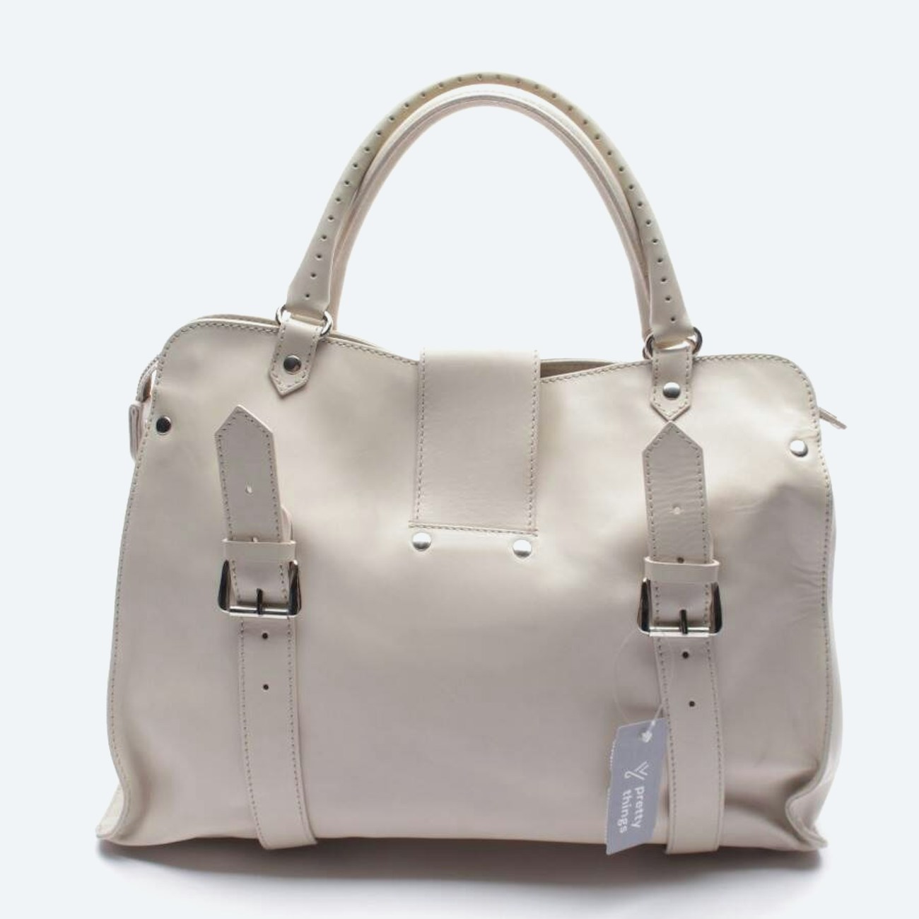 Image 1 of Handbag Cream in color White | Vite EnVogue