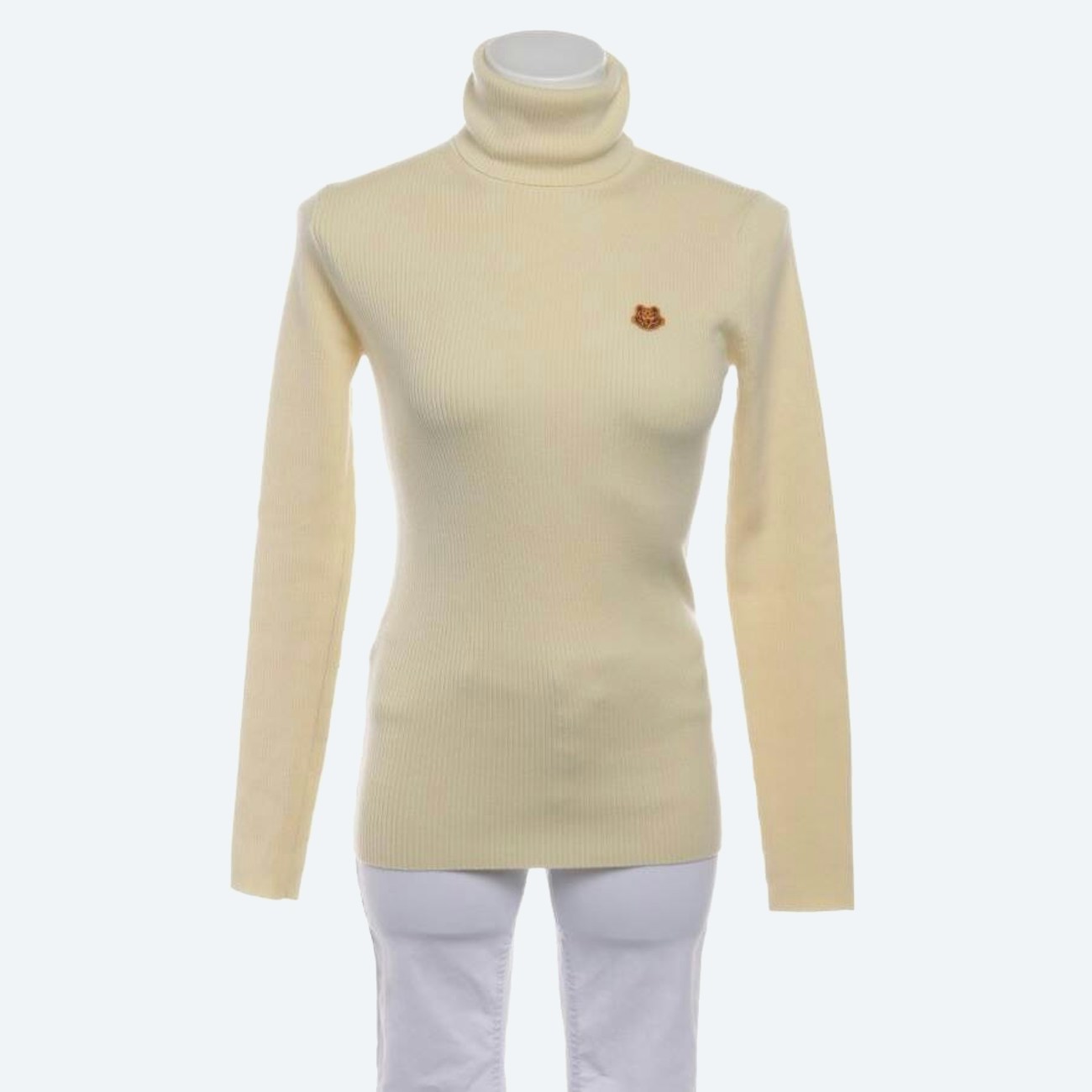Image 1 of Jumper XS Pastel Yellow in color Yellow | Vite EnVogue