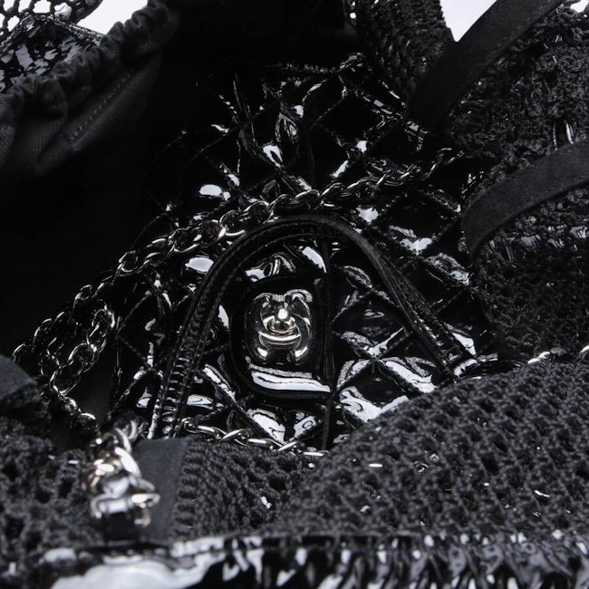 Image 5 of MESH 2 in 1 Shopper Black in color Black | Vite EnVogue