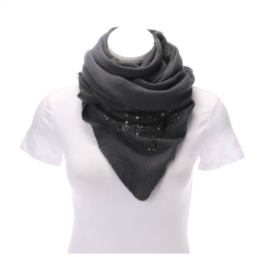 Image 1 of Cashmere Scarf Gray in color Gray | Vite EnVogue