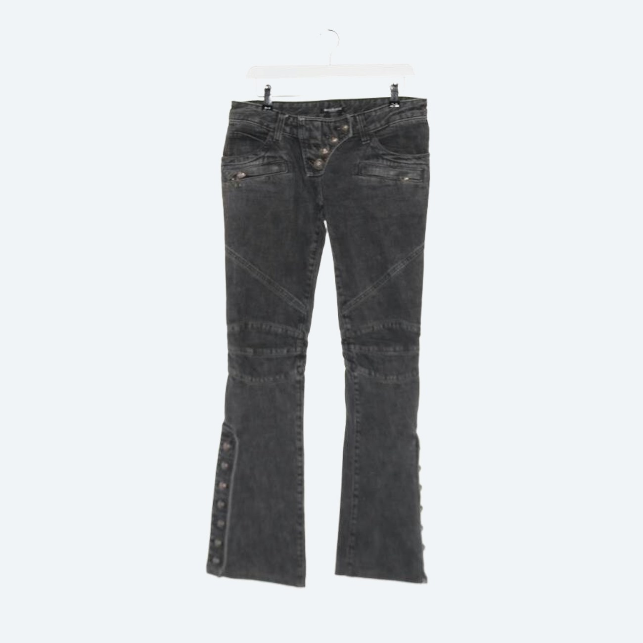Image 1 of Jeans Flared 36 Gray in color Gray | Vite EnVogue