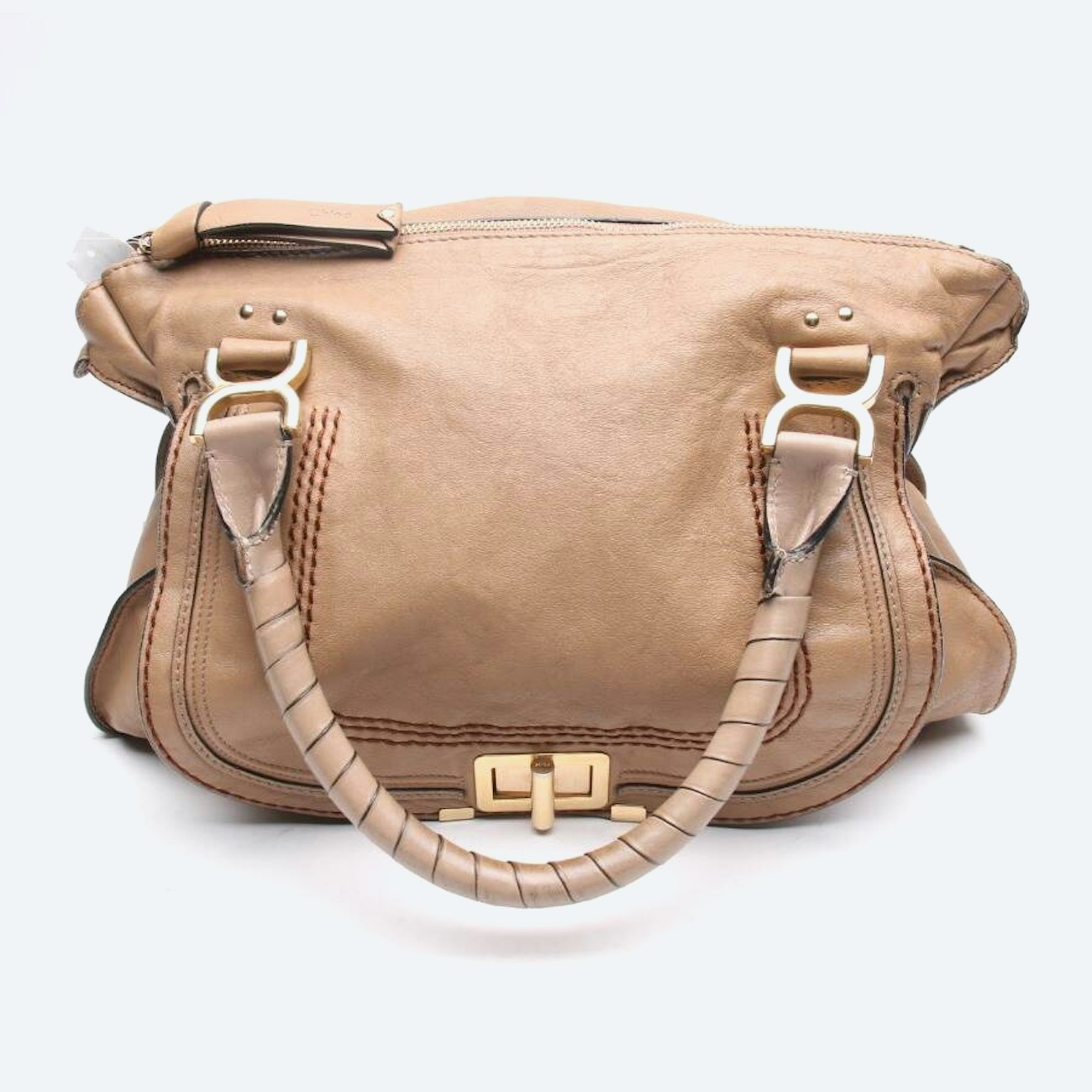 Image 1 of Marcie Shoulder Bag Light Brown in color Brown | Vite EnVogue