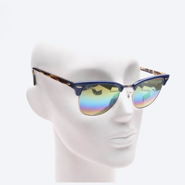 Bild 2 von New Clubmaster  RB 3016 Sonnenbrille Mehrfarbig in Farbe Mehrfarbig | Vite EnVogue
