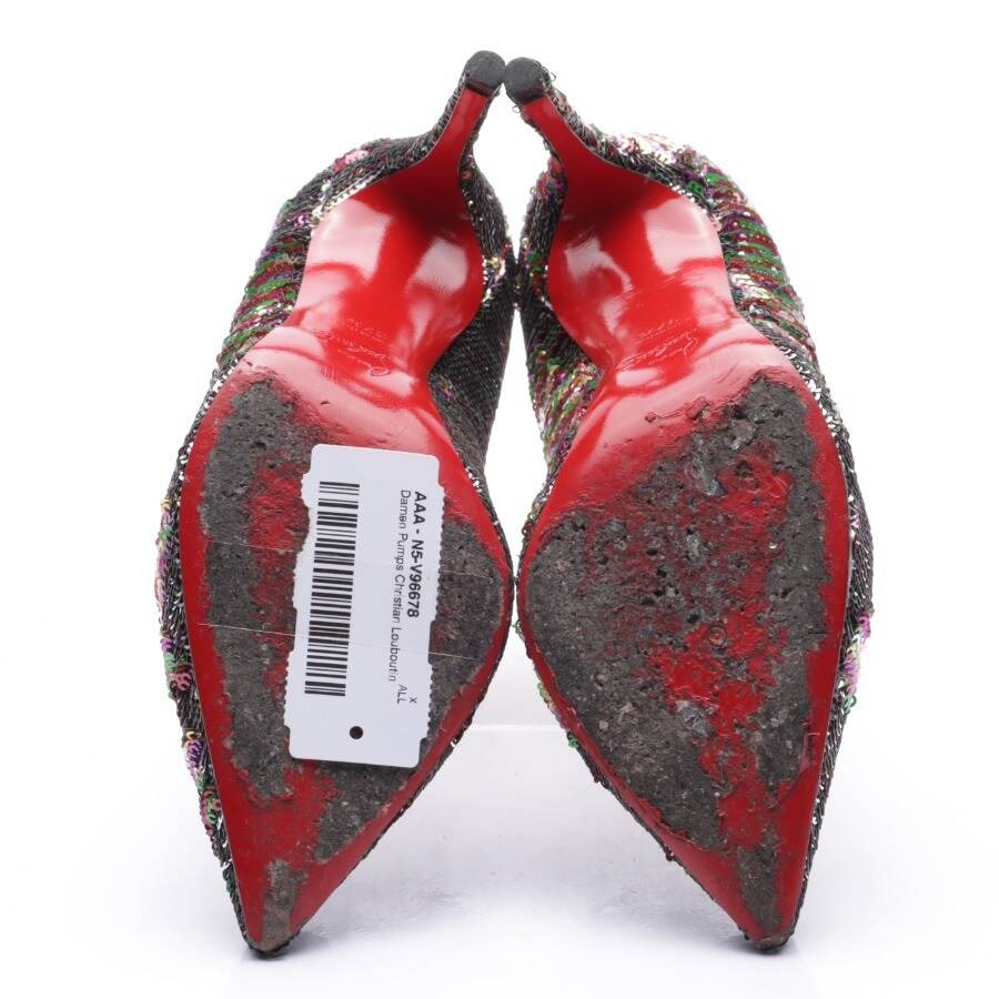 Image 4 of High Heels EUR 37.5 Multicolored in color Multicolored | Vite EnVogue
