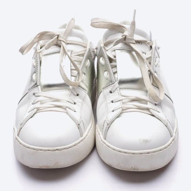 Image 2 of Rockstud Sneakers EUR 39 White in color White | Vite EnVogue
