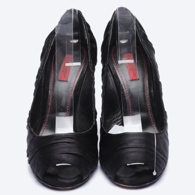 Image 2 of Peep Toes EUR 39.5 Black in color Black | Vite EnVogue