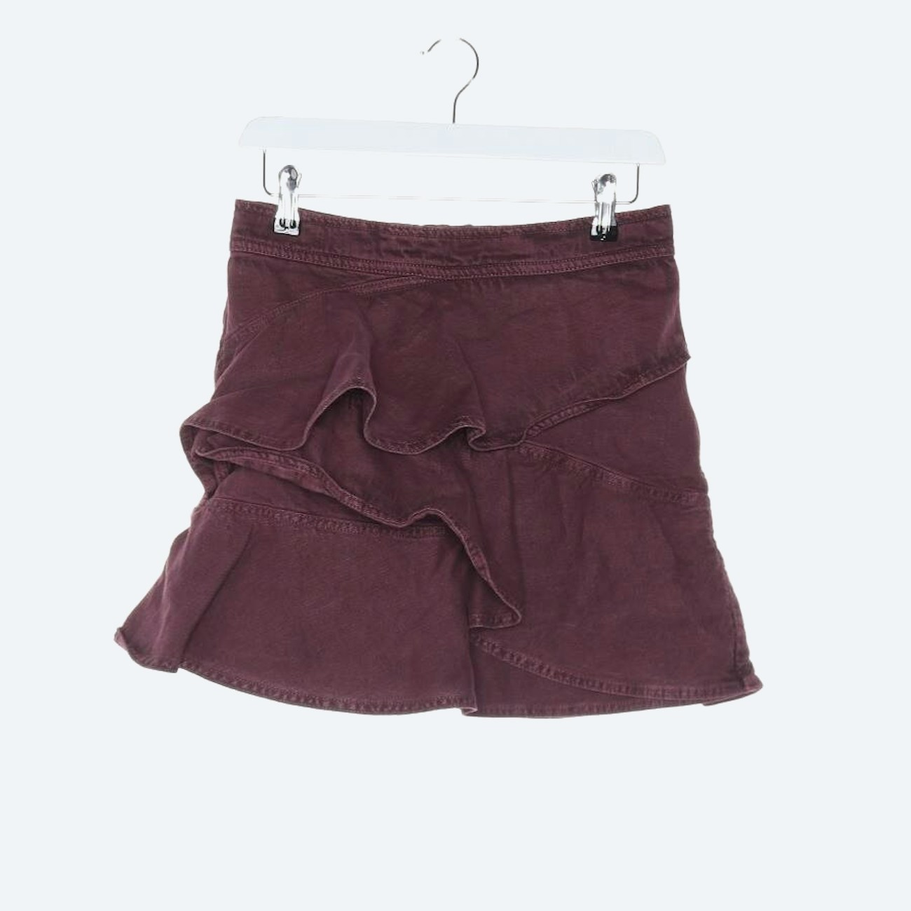 Image 1 of Skirt 36 Bordeaux in color Red | Vite EnVogue