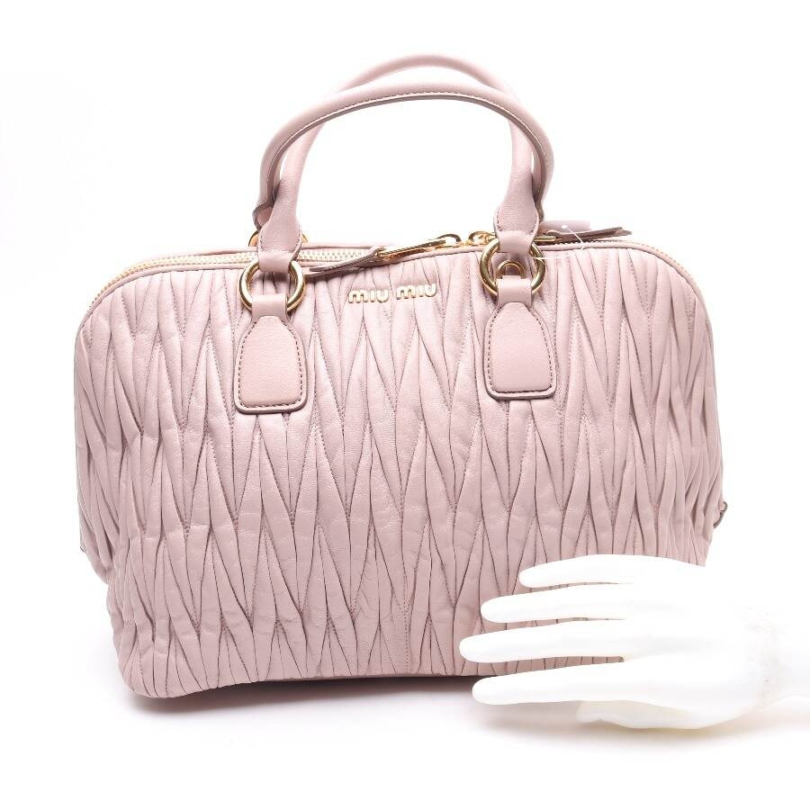 Image 4 of Matelasse Handbag Nude in color Pink | Vite EnVogue