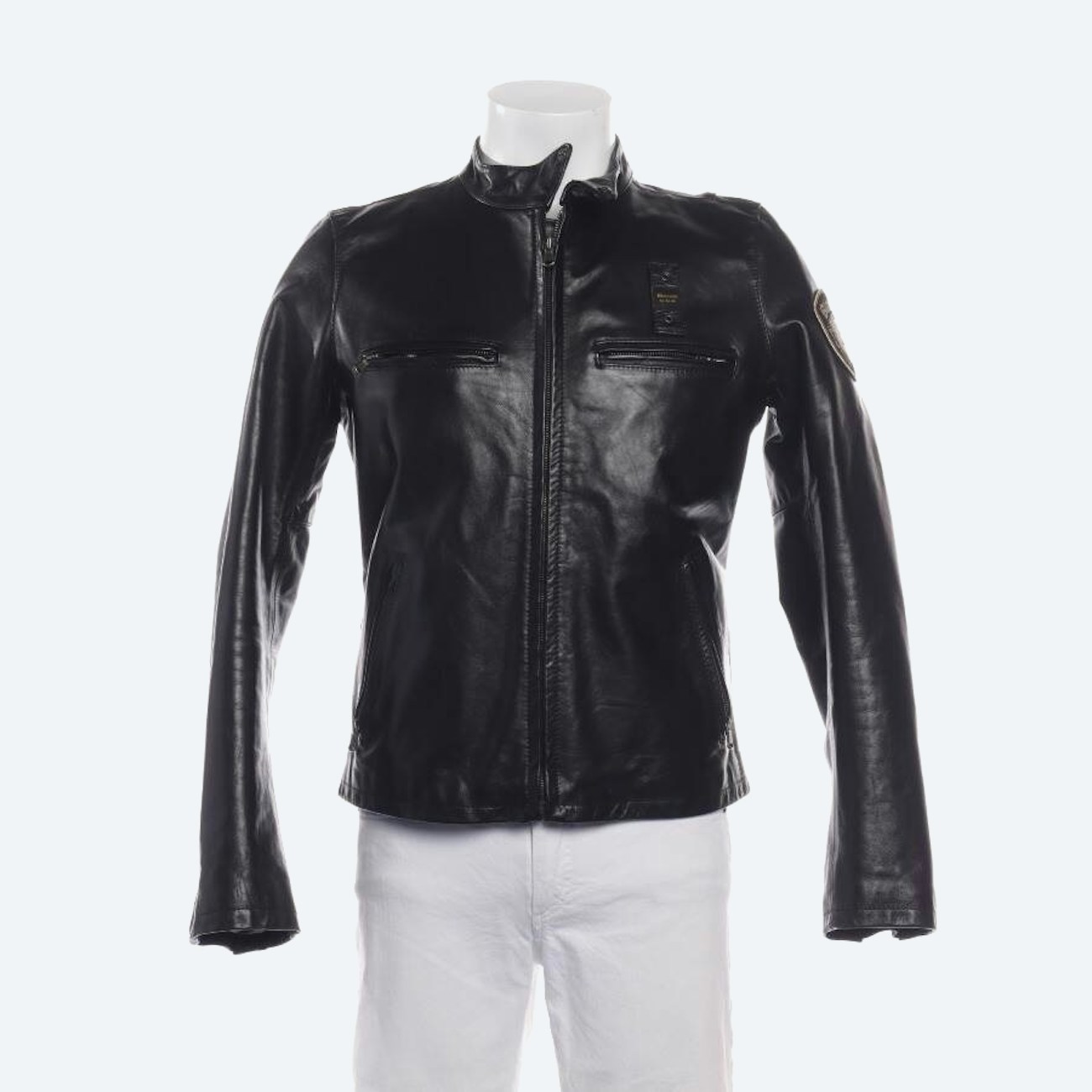 Image 1 of Leather Jacket XL Black in color Black | Vite EnVogue