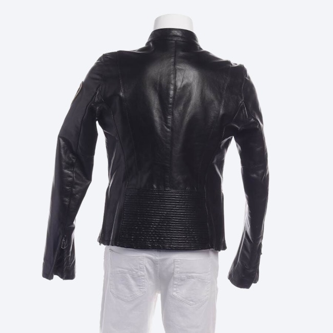 Image 2 of Leather Jacket XL Black in color Black | Vite EnVogue