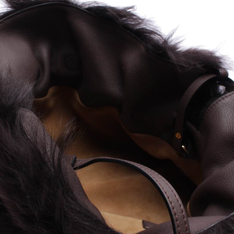 Bild 5 von Schultertasche Dunkelbraun in Farbe Braun | Vite EnVogue