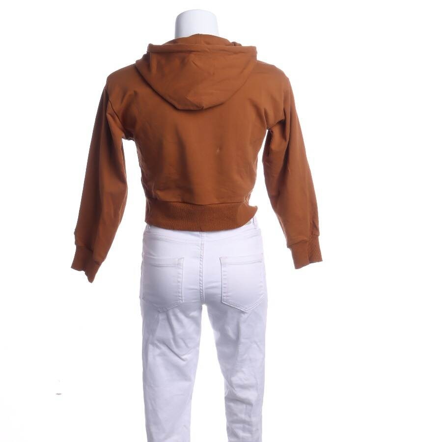 Image 2 of Sweat Jacket S Brown in color Brown | Vite EnVogue