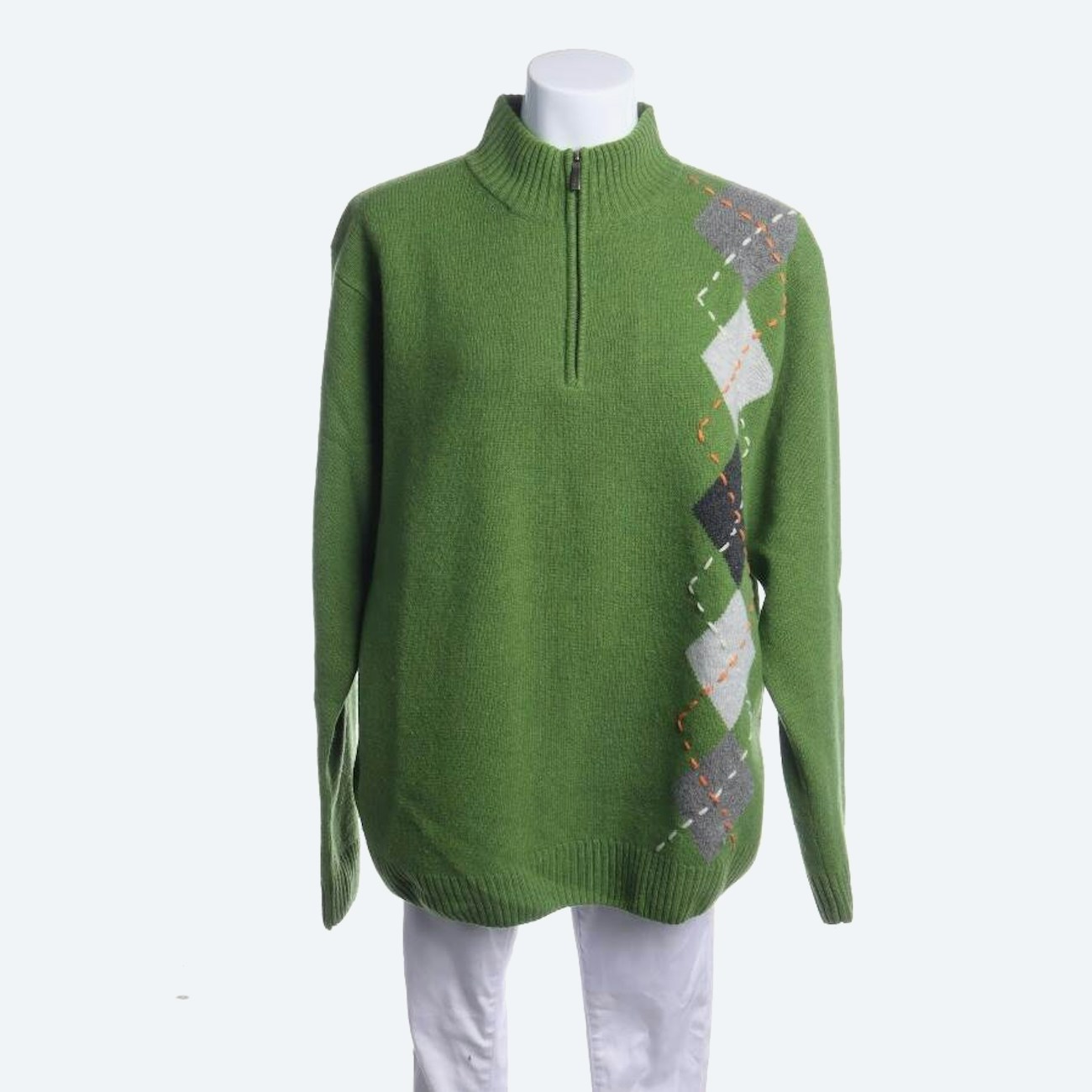Bild 1 von Wollpullover XL Grün in Farbe Grün | Vite EnVogue