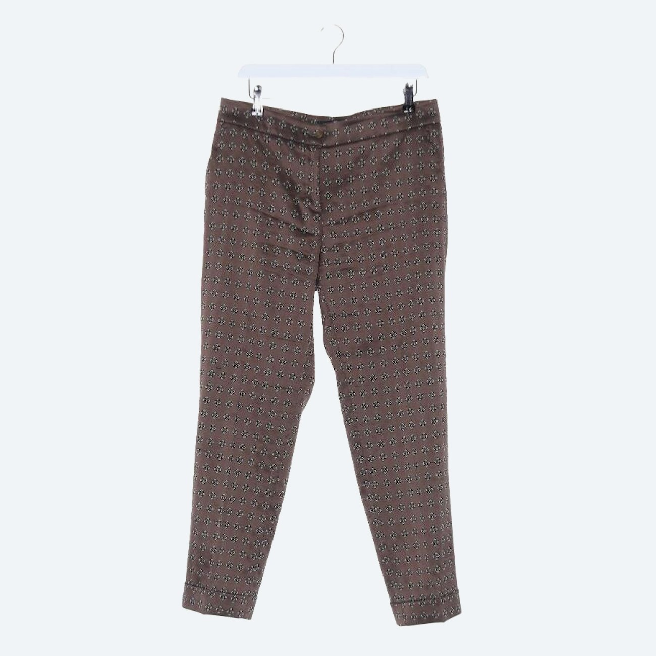 Image 1 of Trousers 42 Dark Brown in color Brown | Vite EnVogue
