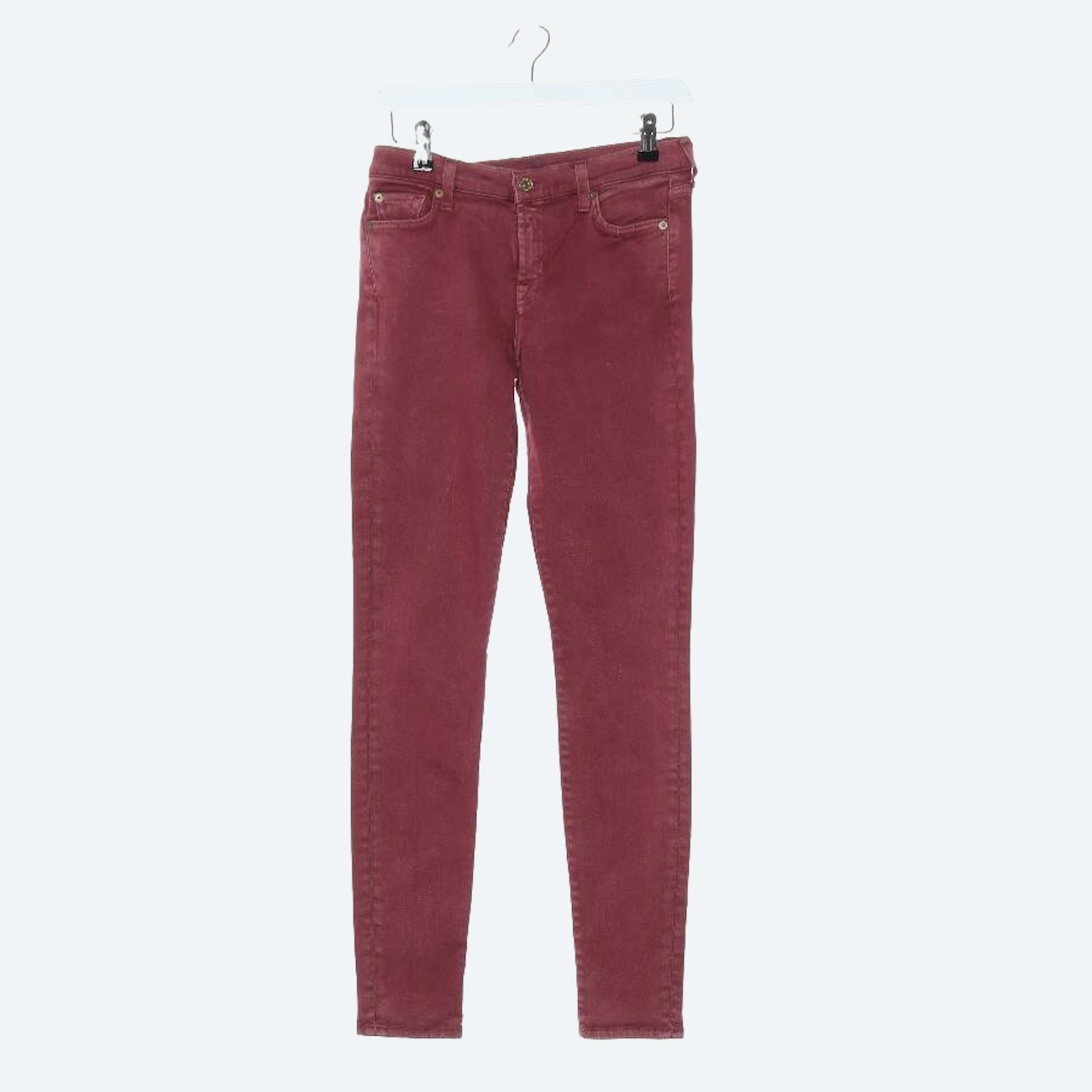 Bild 1 von Jeans Skinny W29 Bordeaux in Farbe Rot | Vite EnVogue