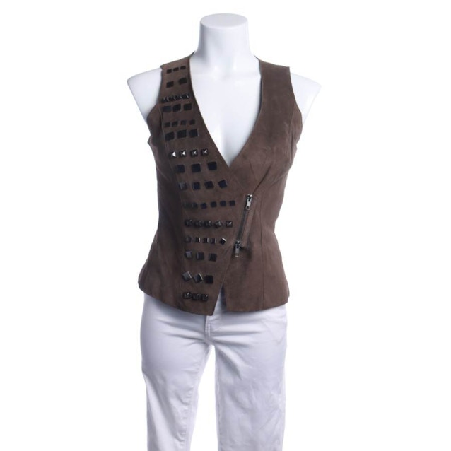 Image 1 of Leather Vest 36 Brown | Vite EnVogue