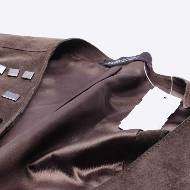 Image 3 of Leather Vest 36 Brown in color Brown | Vite EnVogue