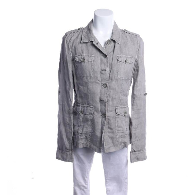 Image 1 of Linen Jacket 38 Gray | Vite EnVogue