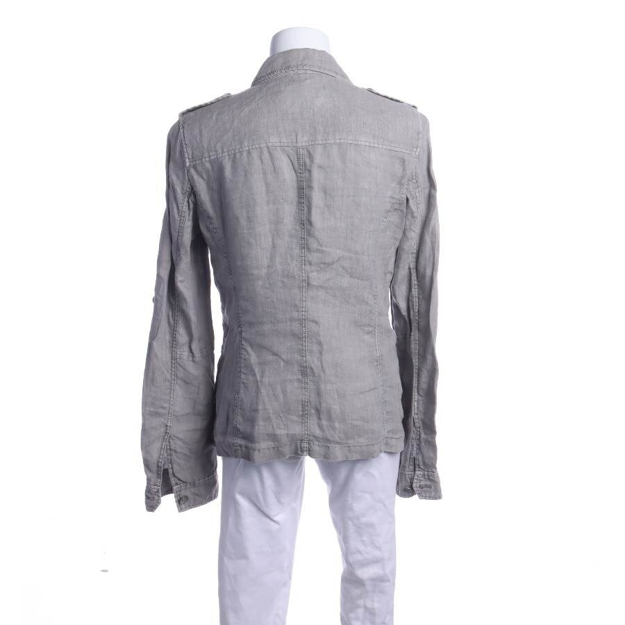 Image 2 of Linen Jacket 38 Gray in color Gray | Vite EnVogue