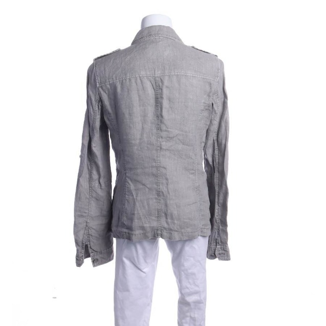 Linen Jacket 38 Gray | Vite EnVogue