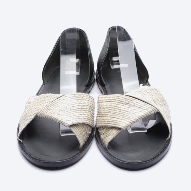 Image 2 of Sandals EUR 39 Beige in color White | Vite EnVogue