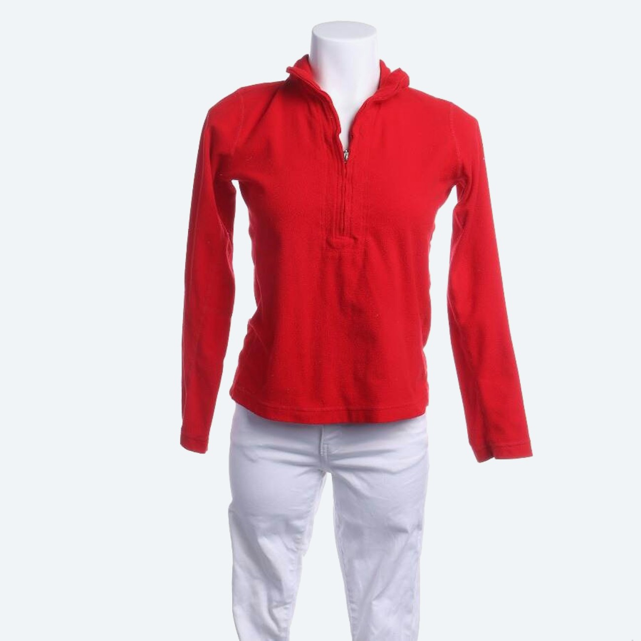 Image 1 of Fleece Shirt 38 Red in color Red | Vite EnVogue