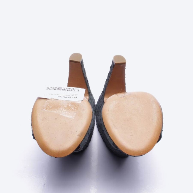 Image 4 of Heeled Sandals EUR 40 Blue in color Blue | Vite EnVogue