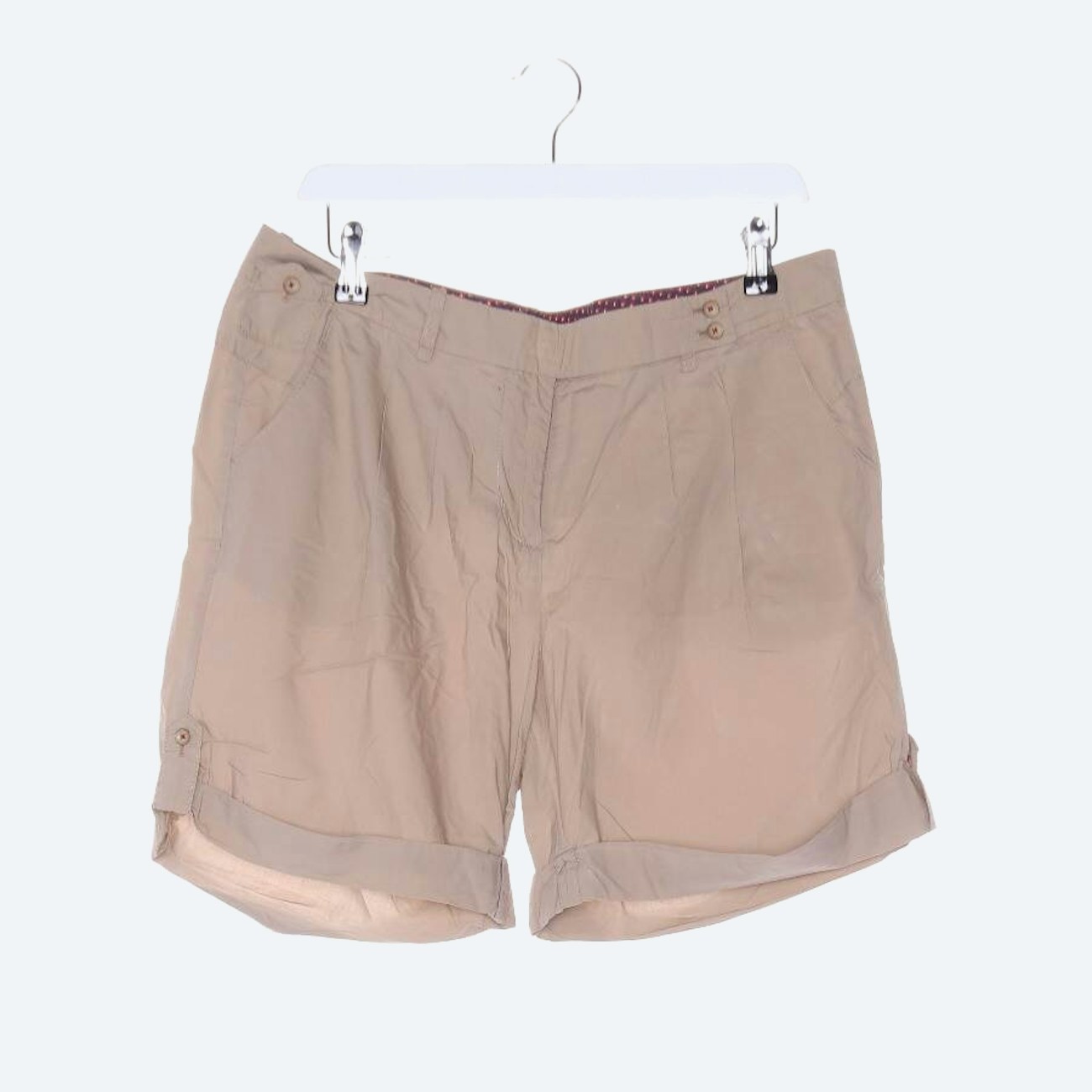 Image 1 of Shorts 40 Light Brown in color Brown | Vite EnVogue
