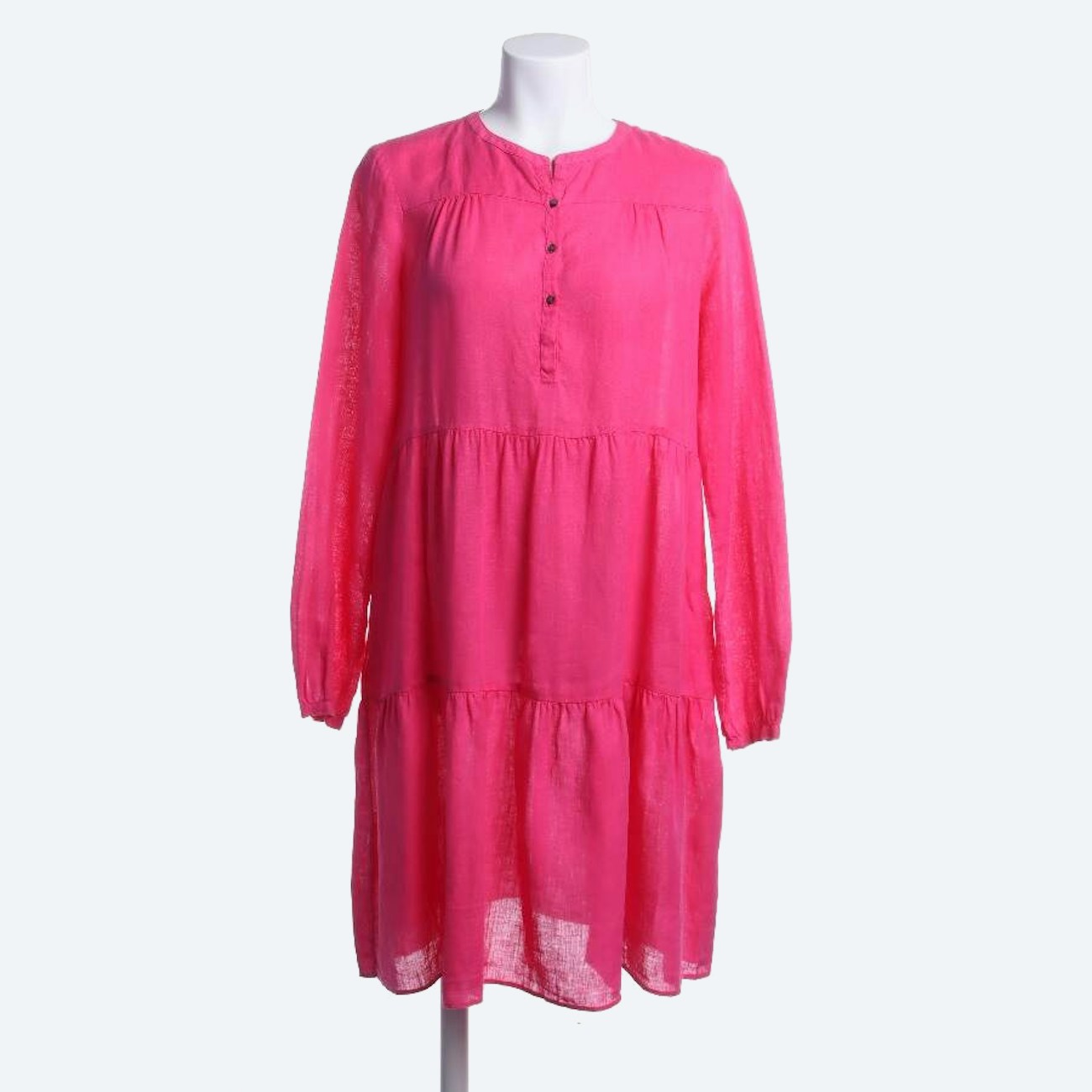 Image 1 of Linen Dress XS Pink in color Pink | Vite EnVogue