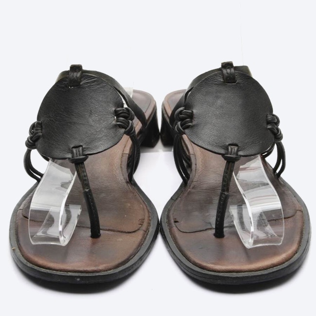 Image 2 of Sandals EUR 39 Dark Brown in color Brown | Vite EnVogue