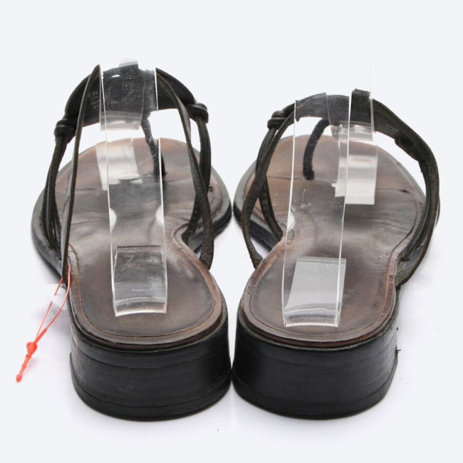 Image 3 of Sandals EUR 39 Dark Brown in color Brown | Vite EnVogue