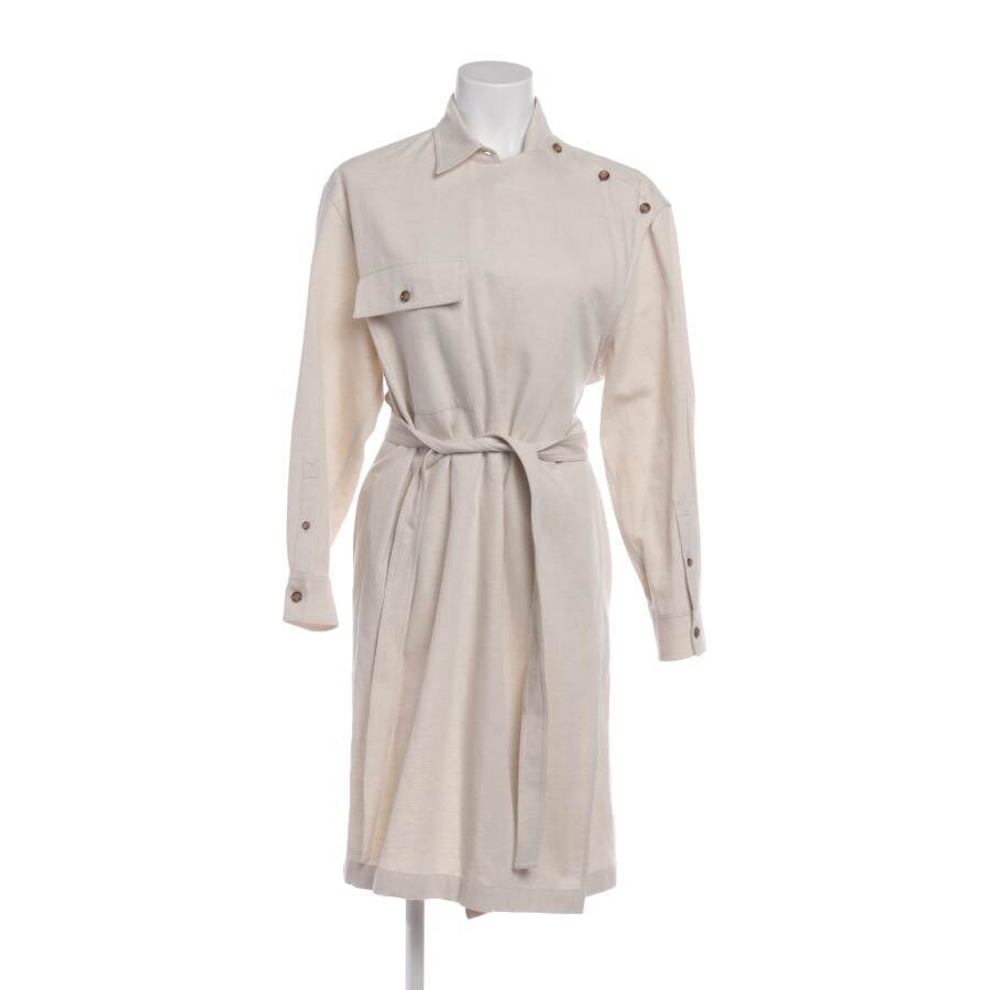 Image 1 of Dress 38 Beige in color White | Vite EnVogue
