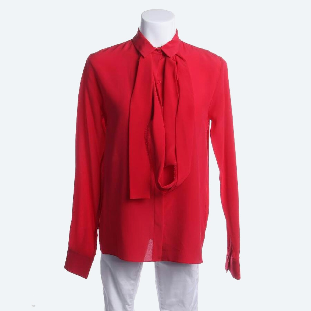 Image 1 of Silk Shirt 36 Red in color Red | Vite EnVogue
