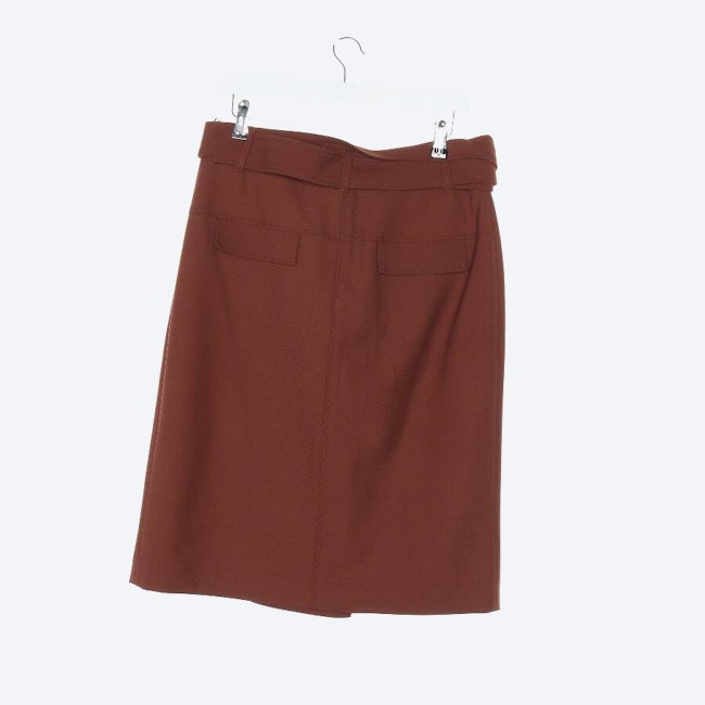 Image 2 of Skirt 40 Brown in color Brown | Vite EnVogue