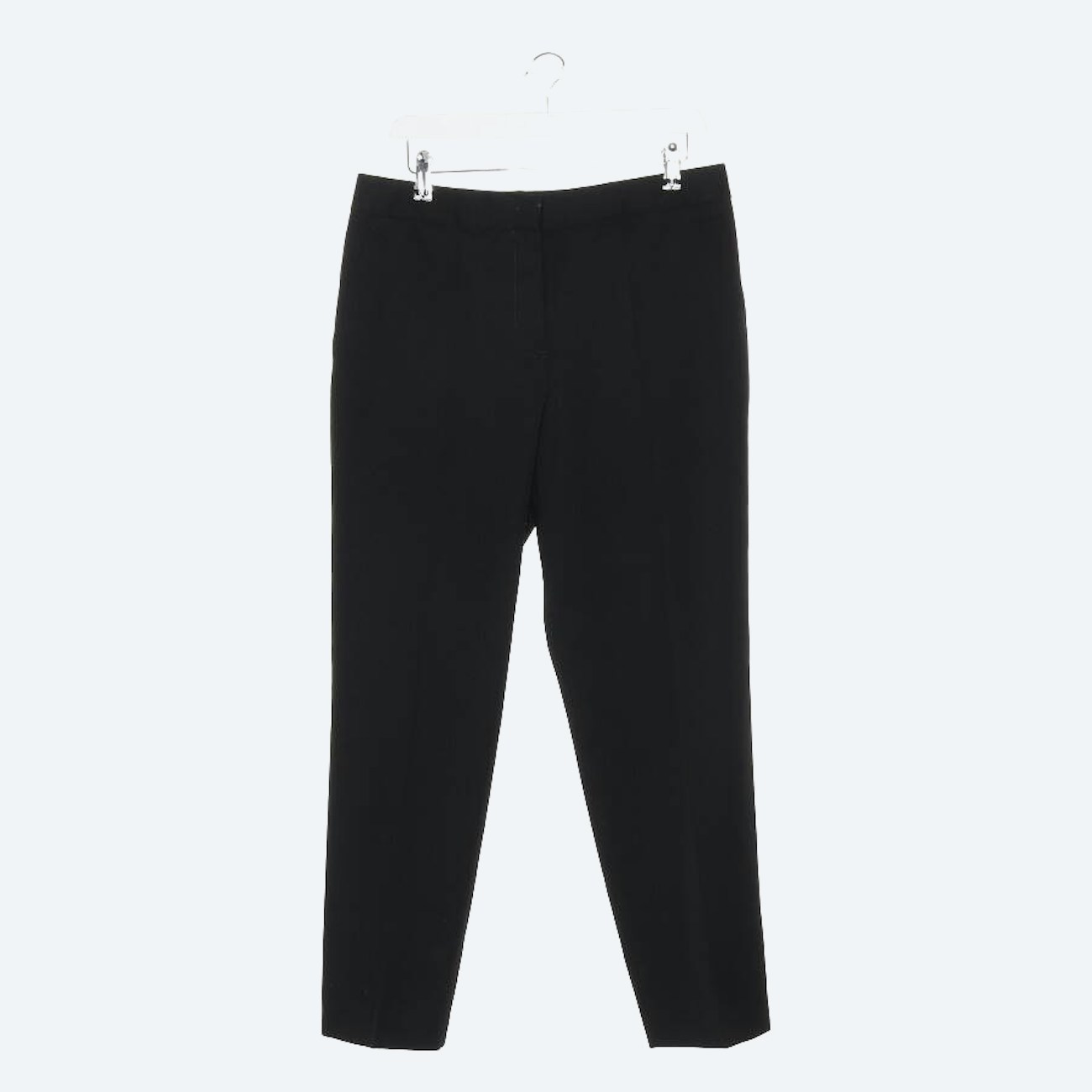 Image 1 of Wool Pants 38 Black in color Black | Vite EnVogue