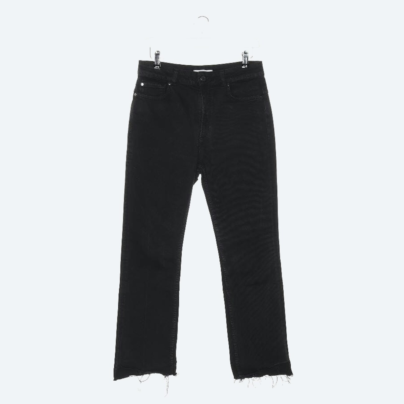 Image 1 of Jeans Straight Fit 38 Black in color Black | Vite EnVogue