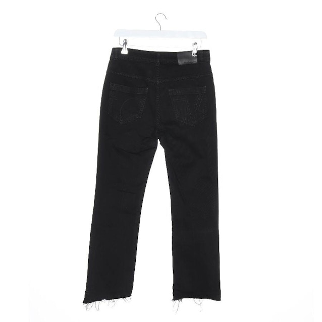 Jeans Straight Fit 38 Schwarz | Vite EnVogue