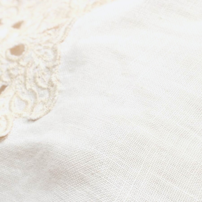 Image 3 of Linen Dress 38 Cream in color White | Vite EnVogue