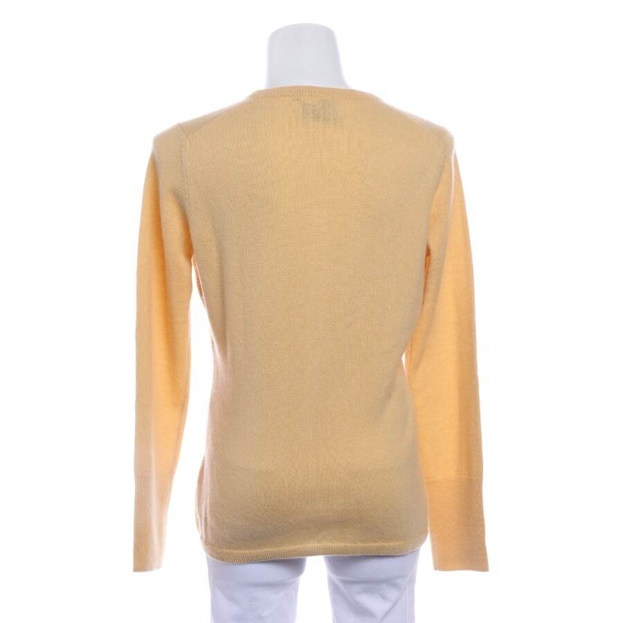 Image 2 of Cashmere Cardigan M Yellow in color Yellow | Vite EnVogue